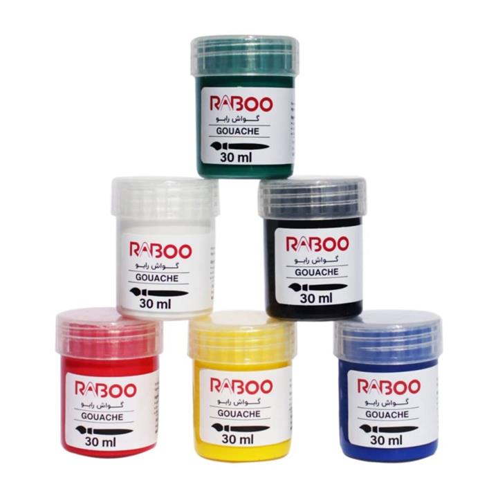 گواش شش رنگ رابو مدل 9802